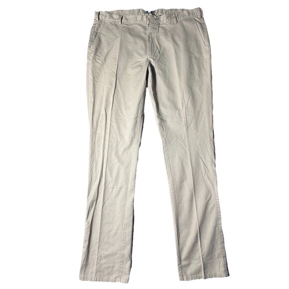 New Peter Millar Crown Men's Pilot Twill Flat Front Trouser 40 $175 - Picture 1 of 7